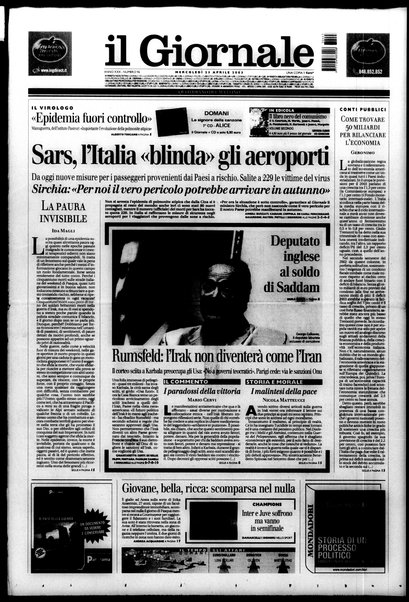 Il giornale : quotidiano del mattino